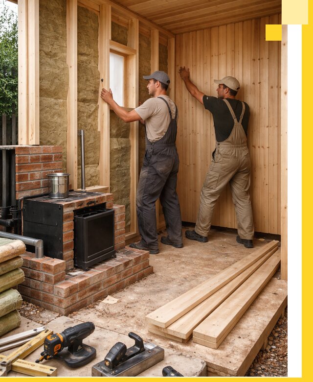 Строительство и установка дачных саун под ключ в Пятигорске