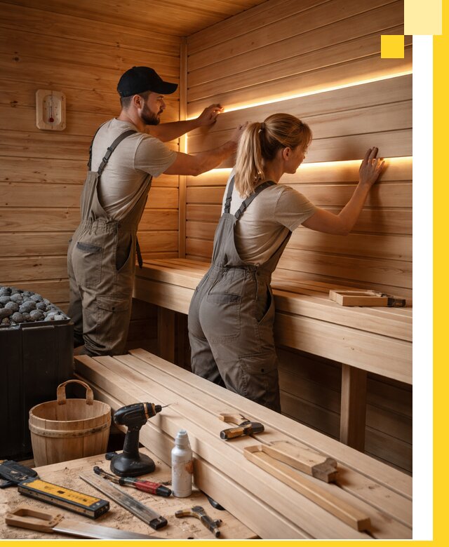 Дизайн саун и бань под ключ с индивидуальным проектом в Пятигорске