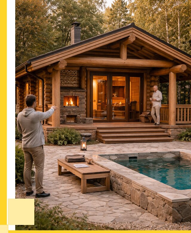 Проекты бань и хамам в Пятигорске от 25683 р. | ЭриданПтг