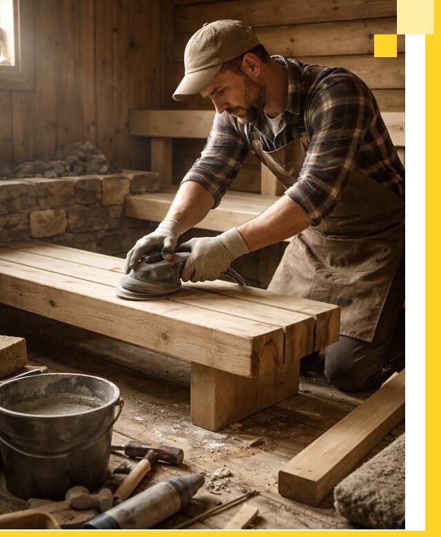 Ремонт бань под ключ в Пятигорске с гарантией качества и сроков