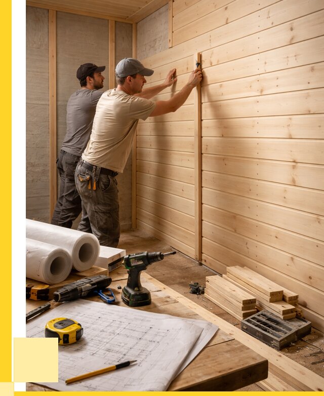 Обшивка бани вагонкой в Пятигорске от 1233 р., ЭриданПтг