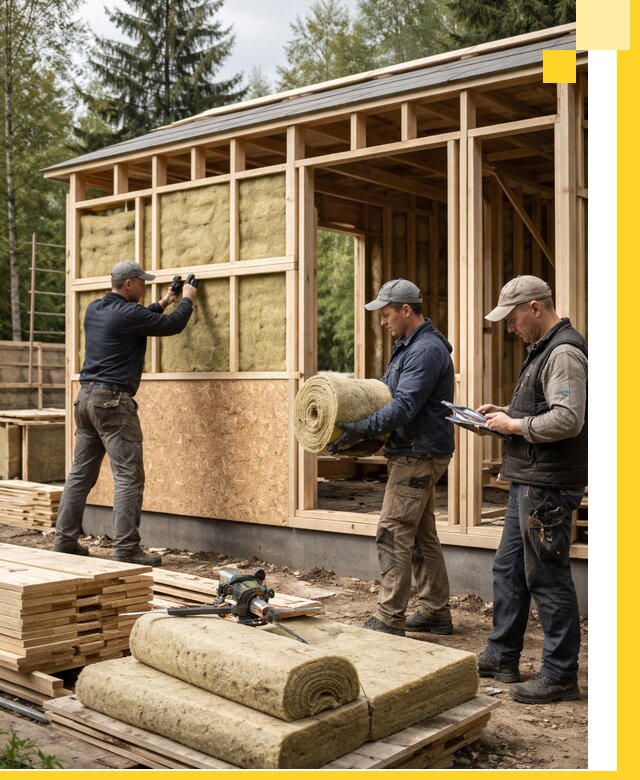 Проектирование и строительство каркасных бань в Пятигорске под ключ