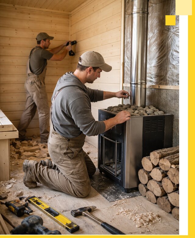 Строительство деревянных бань под ключ в Пятигорске проекты и монтаж