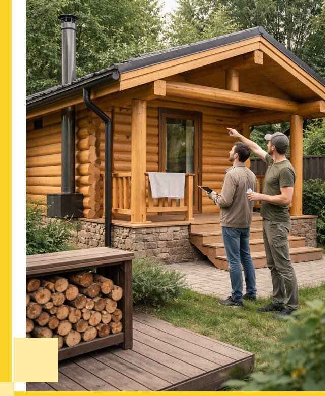 Бани для дачи под ключ в Пятигорске от 256825 р. | ЭриданПтг