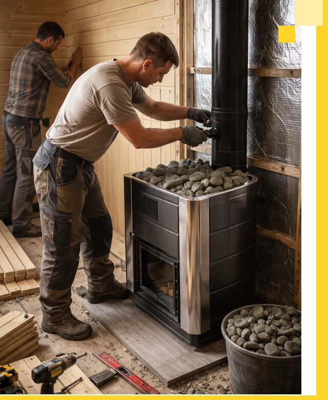 Проектирование и строительство парилок для бани в Пятигорске под ключ