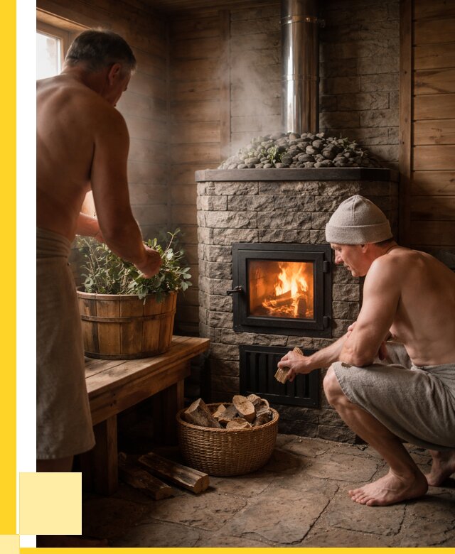 Банные печи под ключ в Пятигорске от 46229 р. | ЭриданПтг кирпичная