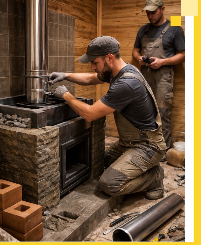 Изготовление и установка банных печей под ключ в Пятигорске