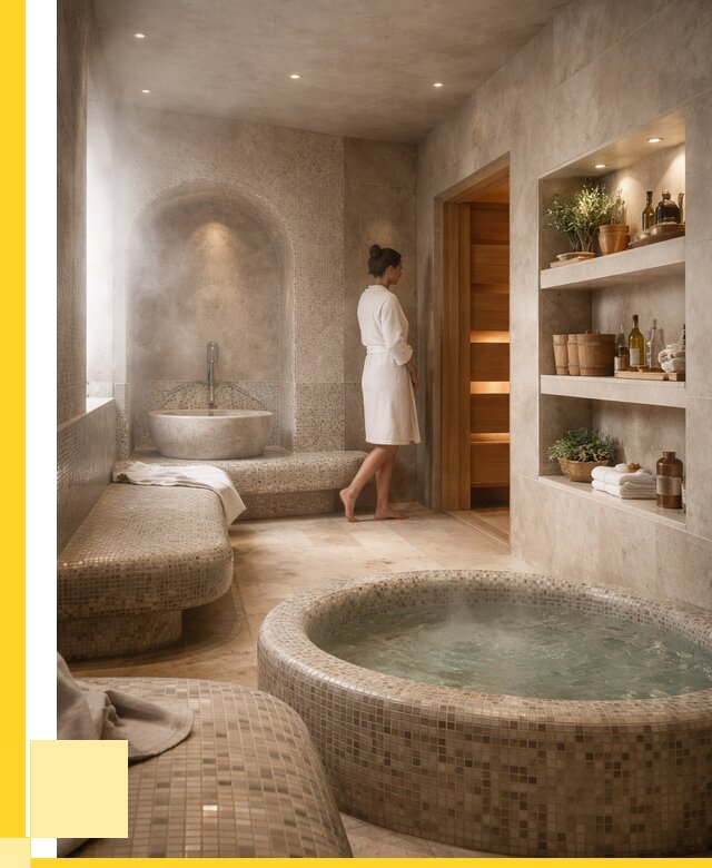 Строительство бани с хамамом в Пятигорске от 770475 р. | ЭриданПтг