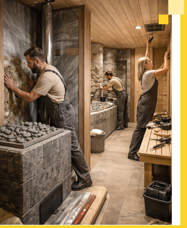 Строительство бань и SPA процедур в Пятигорске под ключ и отделкой