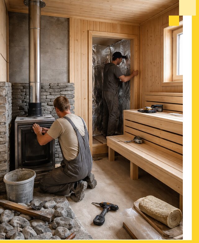 Строительство и изготовление бань под ключ в Пятигорске