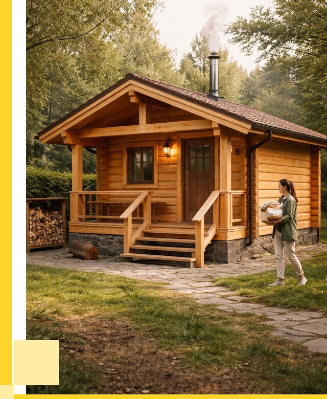 Купить баню под ключ в Пятигорске от 667745 р. | ЭриданПтг