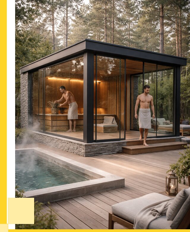 Стеклянные бани и двери в Пятигорске от 462285 р. | ЭриданПтг