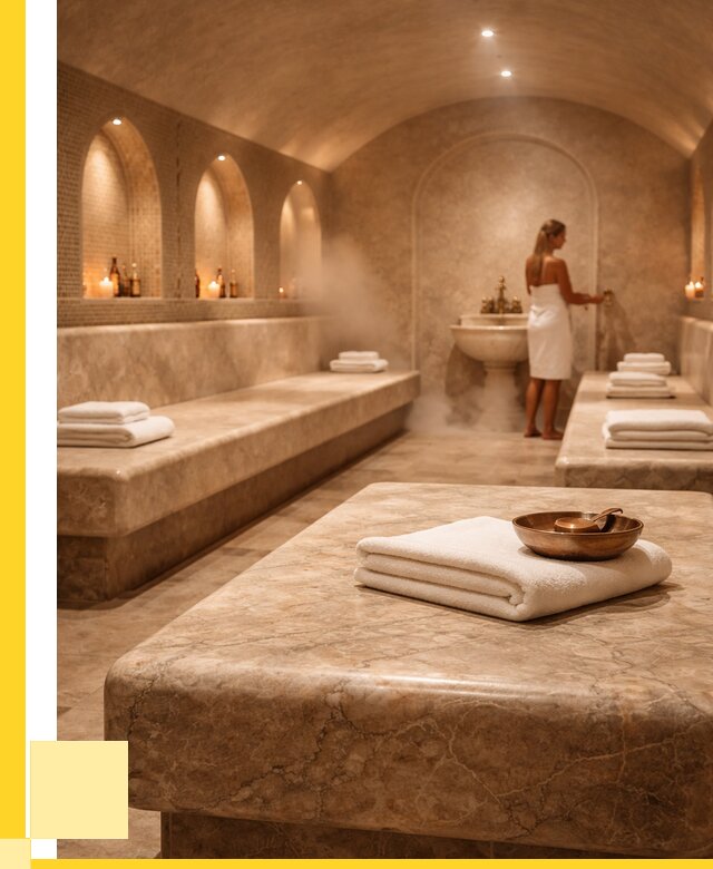 Лежаки для хамама в Пятигорске под ключ от 35956 р. | ЭриданПтг