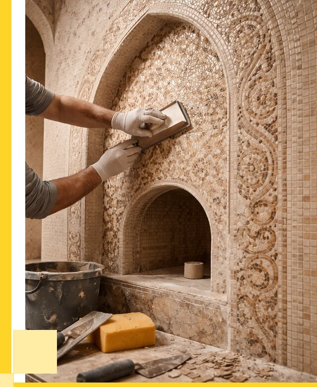 Мозаика для хамама в Пятигорске под ключ от 5137 р. | ЭриданПтг